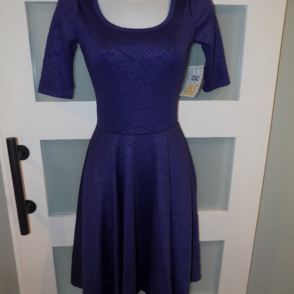 Lularoe Nicole Dress Size XXS Women's NEW